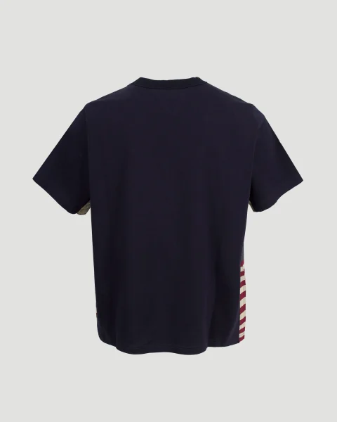 Multistripes T-Shirt in Abyss — снимка 3