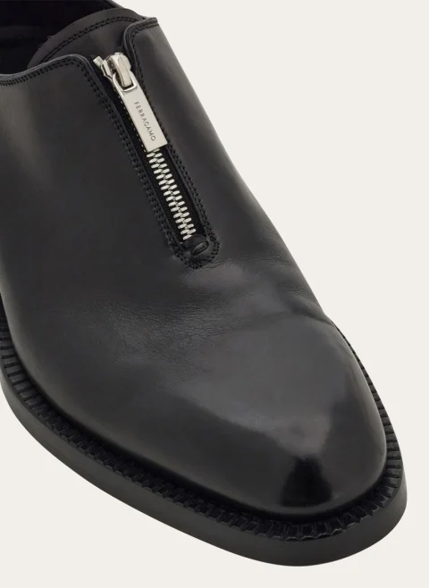 Класически обувки `Derby` Ferragamo — снимка 2