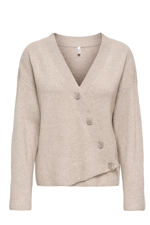 Жилетка Onlkatia Rib Button 15374822 16-1211 TCX mocha meringue