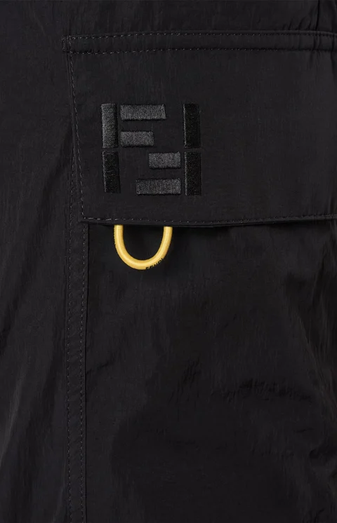 Black Nylon Pants — снимка 3