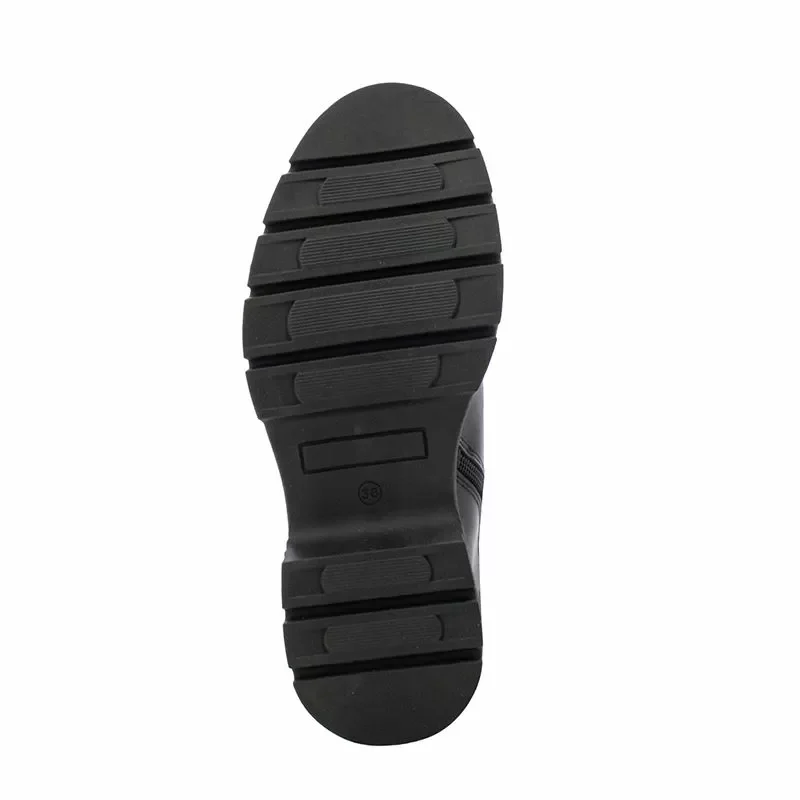 Дамски Кубинки CARLO FABIANI – 26103856 BLACK — снимка 4