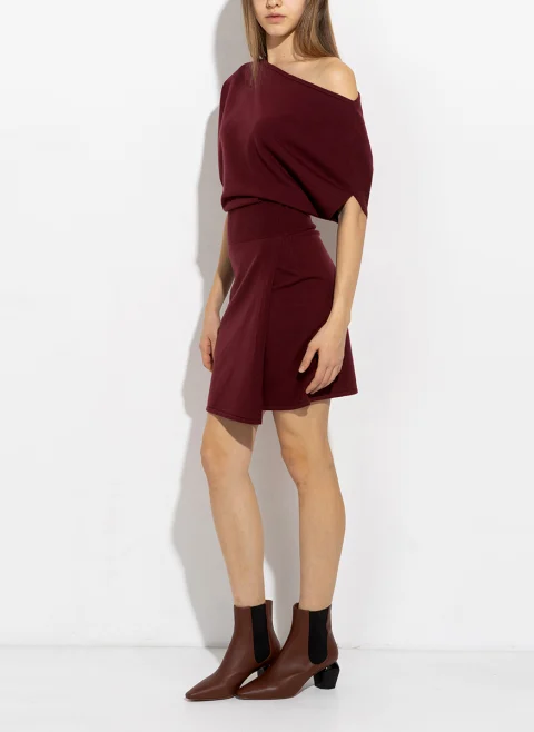 Рoкля с асиметрично деколте 'Shania' Simkhai — снимка 4