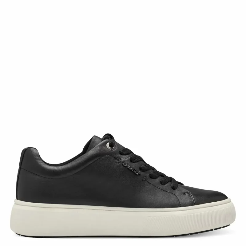 Дамски Сникърс TAMARIS – 1-23736-42-003 BLACK LEATHER_3