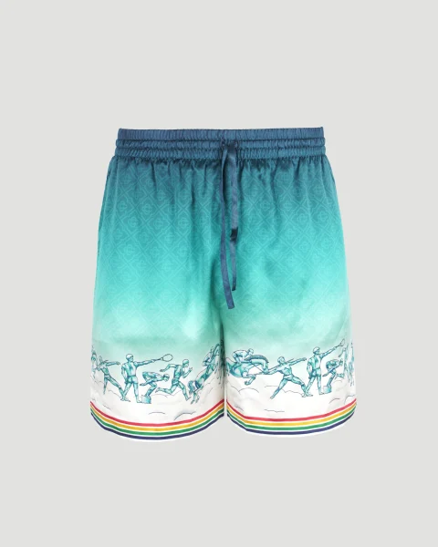 La Déesse du Stade Silk Shorts