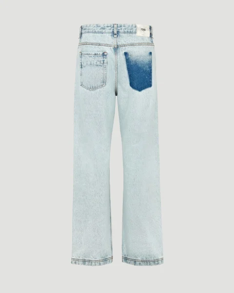 Light Blue Denim Trousers — снимка 2