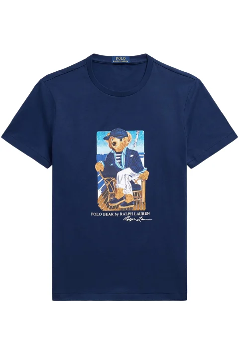 T-Shirt 26/1 Jersey-Knt 710B21964001 410 navy