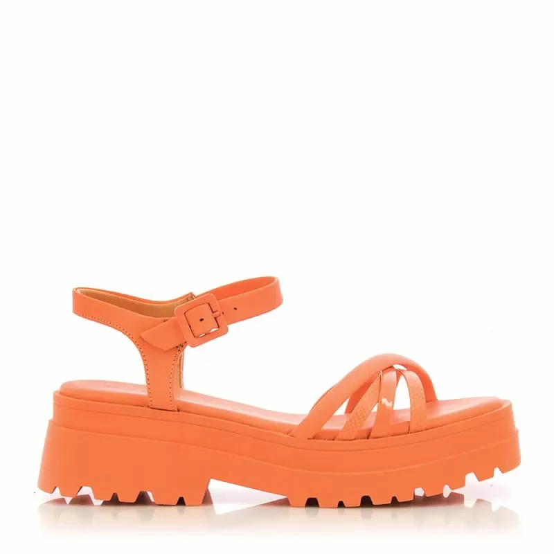 Дамски Сандали На Платформа RAMARIM – 2338201 CORAL
