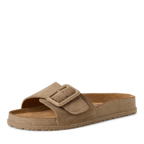 Дамски Чехли Комфорт TAMARIS – 1-27501-46-341 TAUPE — снимка 3