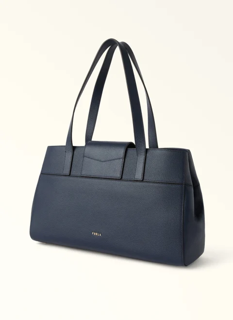 Чанта 'Tote' Furla Amelia Ink Blue — снимка 2
