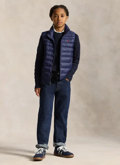 Капитониран елек Ralph Lauren Kids 6-14 — снимка 2