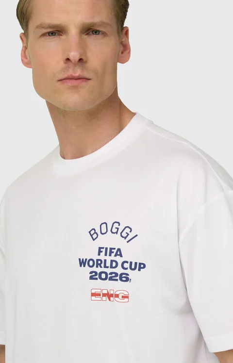 Бяла тениска FIFA World Cup 2026 Англия — снимка 3