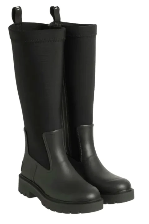 Ботуши High Rainboot Neoprene YW0YW02002 BEH ck black — снимка 2