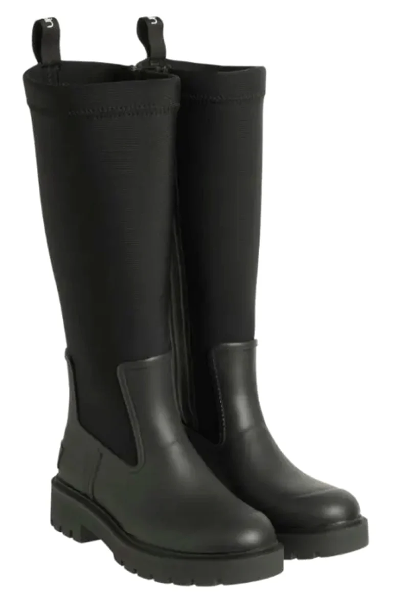 Ботуши High Rainboot Neoprene YW0YW02002 BEH ck black — снимка 2