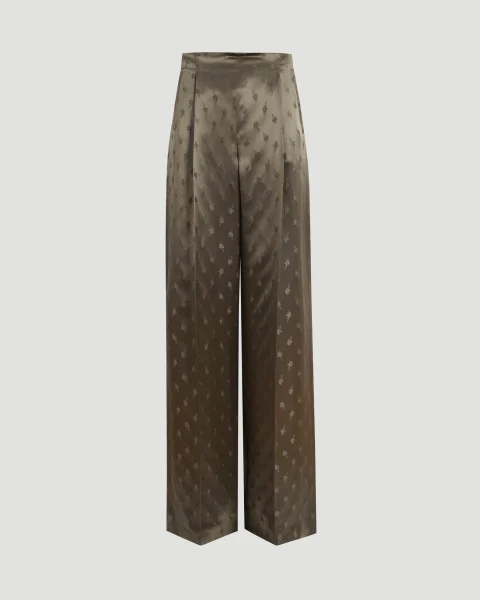 Cedar Pants in Jacquard Silk