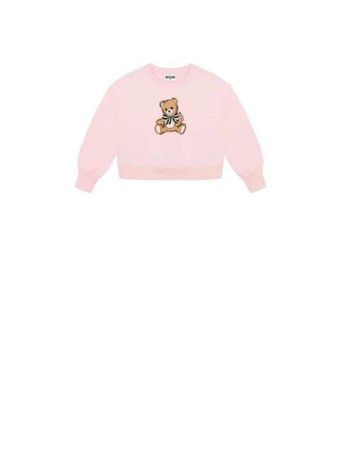 Суитшърт с принт Moschino Kids