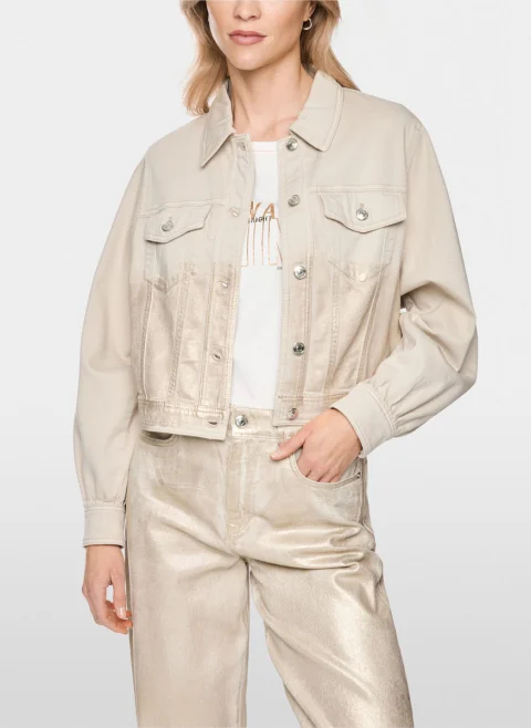 Яке от деним 'Gold finish' Marc Cain Sports — снимка 5
