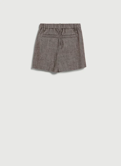 Елегантен къс панталон 'Chevron' Brunello Cucinelli Kids 8-10 — снимка 2