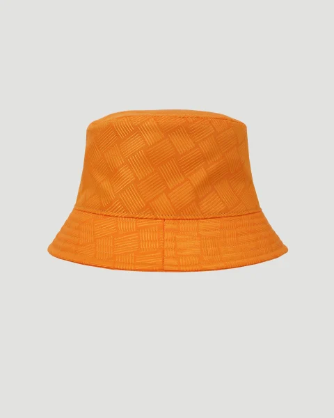 Tangerine Intreccio Bucket Hat