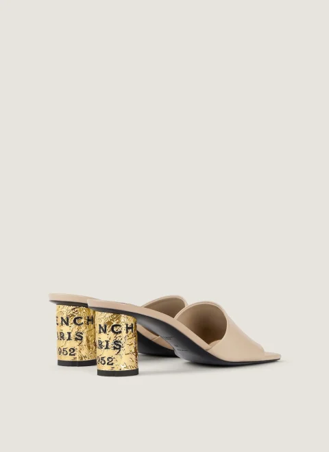 Сандали на ток Tape Givenchy — снимка 4