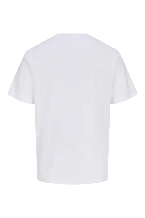 T-Shirt Jcobreeze Branded Ss Crew Neck Fst 12297851 11-0601 TCX bright white — снимка 2