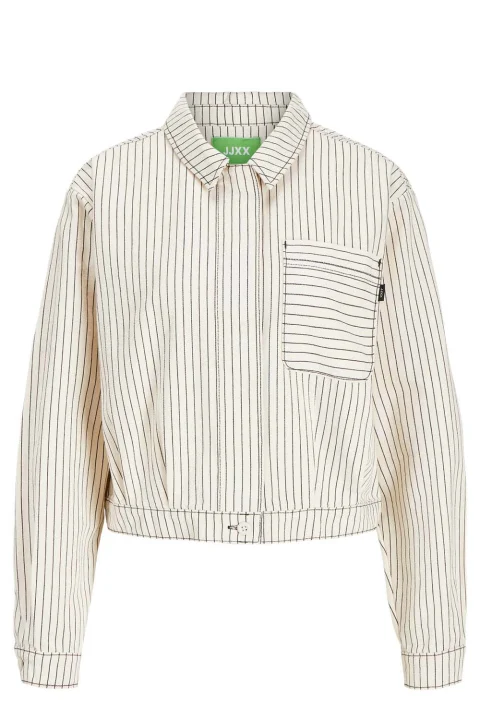 Риза Jxmaddy Rlx Overshirt Pnt 12267802 11-4800 TCX blanc de blanc