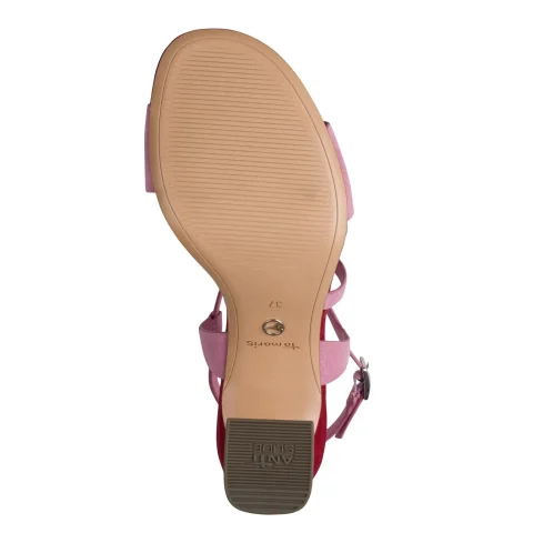 Дамски Сандали На Ток TAMARIS – 1-28369-46-596 ROSE COMB — снимка 6