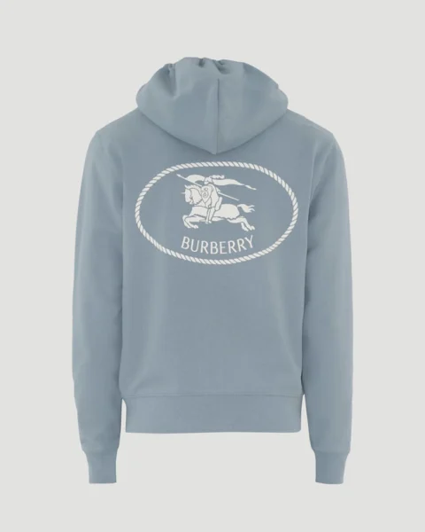 Knight Stamp Cotton Zip Hoodie — снимка 2