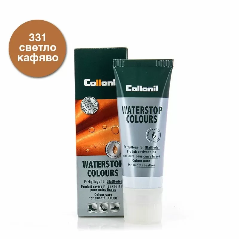 Крем-боя за обувки COLLONIL светло кафява – 3303-331