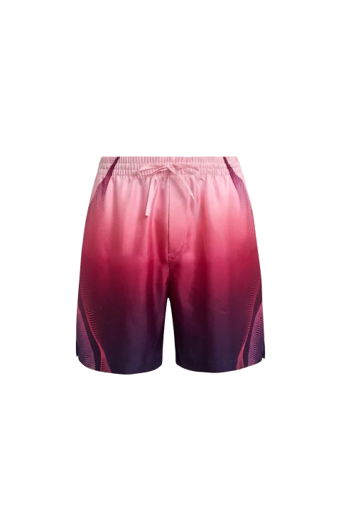 Silk Drawstring Shorts