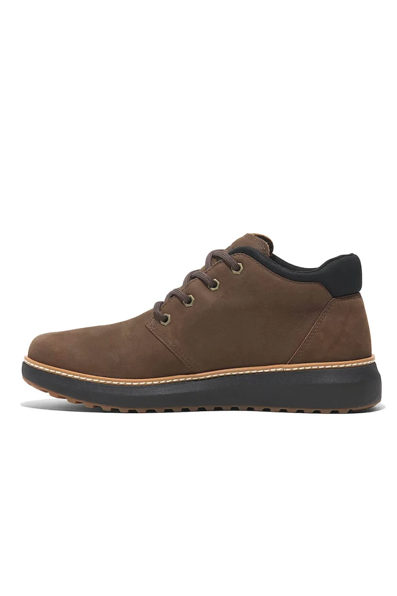 Боти Hudson Road Mid Lace Up TB0A6A8NW071 201 dark brown — снимка 2