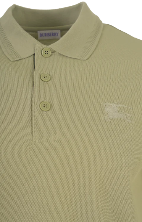 Logo Cotton Polo Shirt — снимка 2