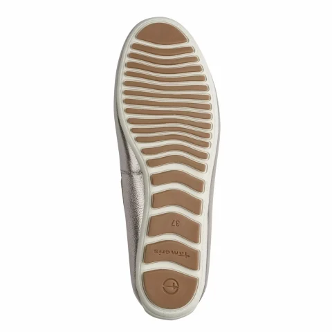 Дамски Мокасини TAMARIS – 1-24630-44-933 LIGHT GOLD — снимка 5