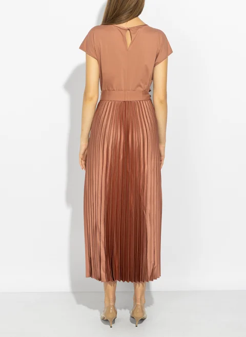 Плисирана рокля Weekend Max Mara Wkdgela — снимка 9