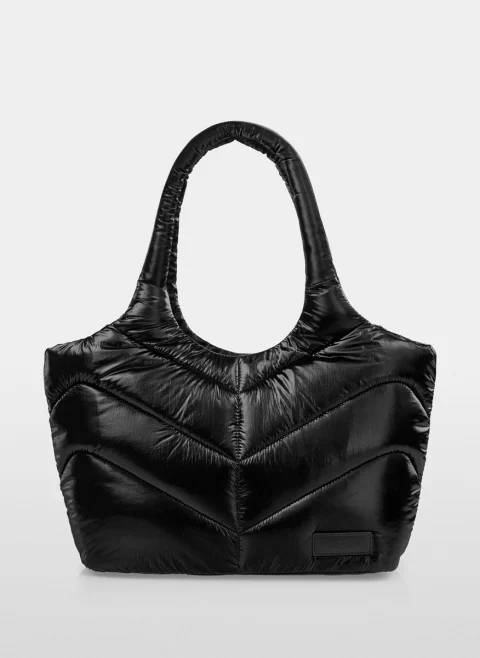 Чанта с капитониран дизайн Marc Cain Sports