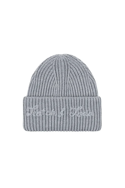 Шапка S&S Chain Stitch Cuff Beanie SSM53005 039 grey/grey