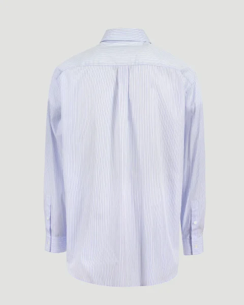 Stripe Cotton Poplin Shirt — снимка 3