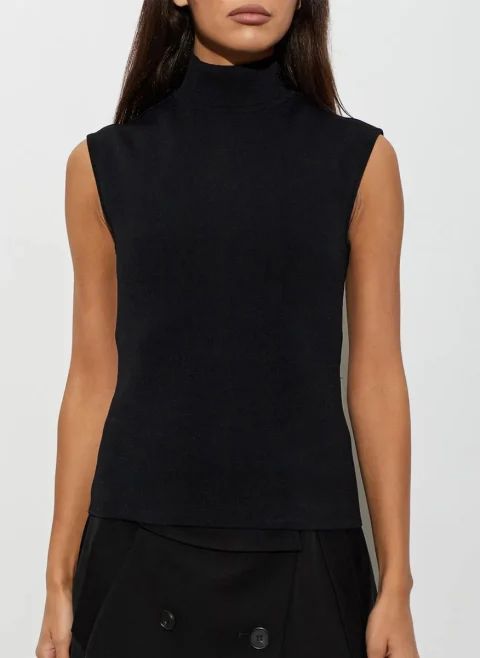 Топ от фино плетиво Lanvin — снимка 2
