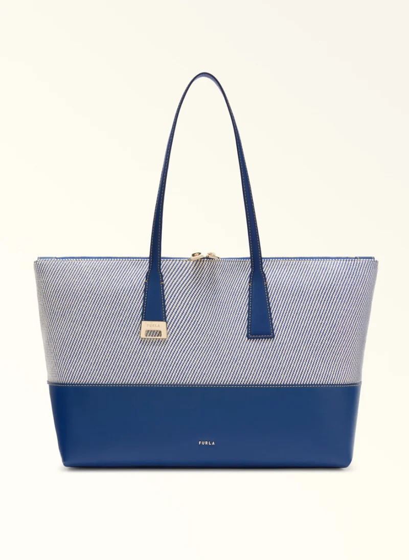 Furla Olivia 'Tote Bag' Toni Indigo L
