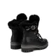 Дамски черни боти с вълна New Italia Shoes — снимка 5