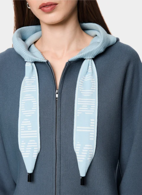 Суитшърт от фино плетиво 'Oversized fit' Marc Cain Sports — снимка 4