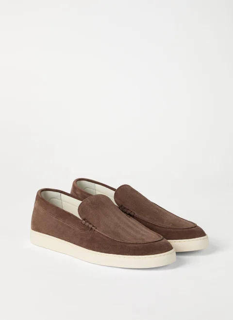 Велурени мокасини 'Sport style' Brunello Cucinelli — снимка 2