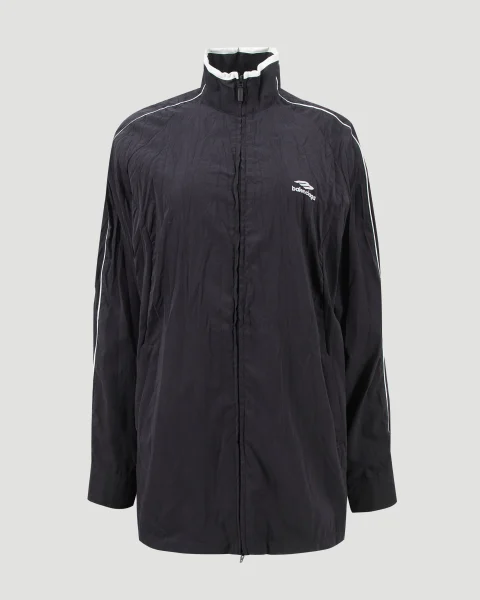 Logo Jacket in Black
