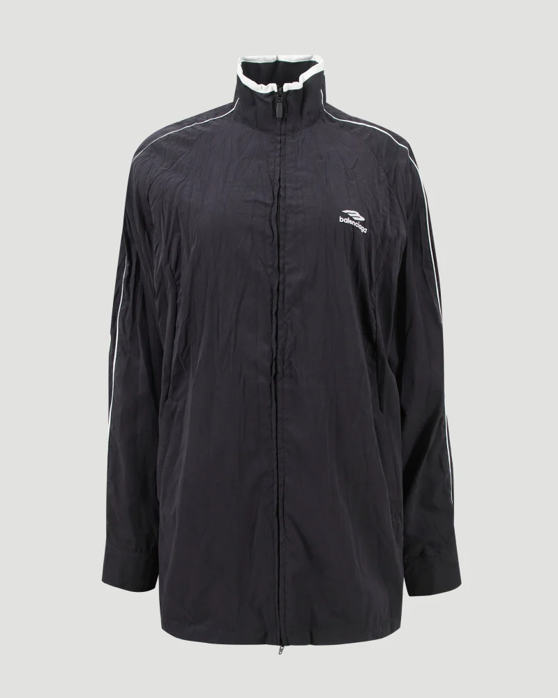 Logo Jacket in Black