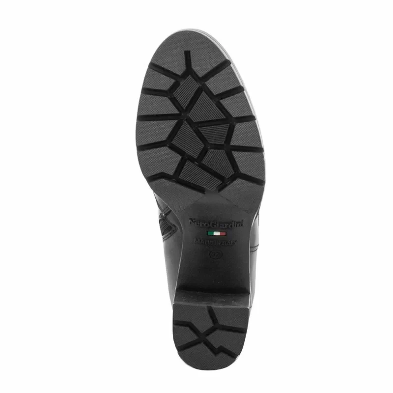 Ботуши На Ток NERO GIARDINI – I411855D NERO — снимка 4