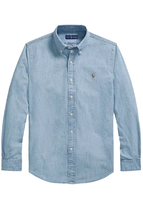 Риза Chambray-Cubdppcs 710792042001 450 light/pastel blue