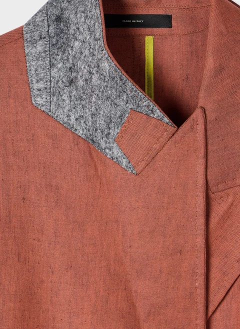 Сако от лен и вълна Paul Smith — снимка 3