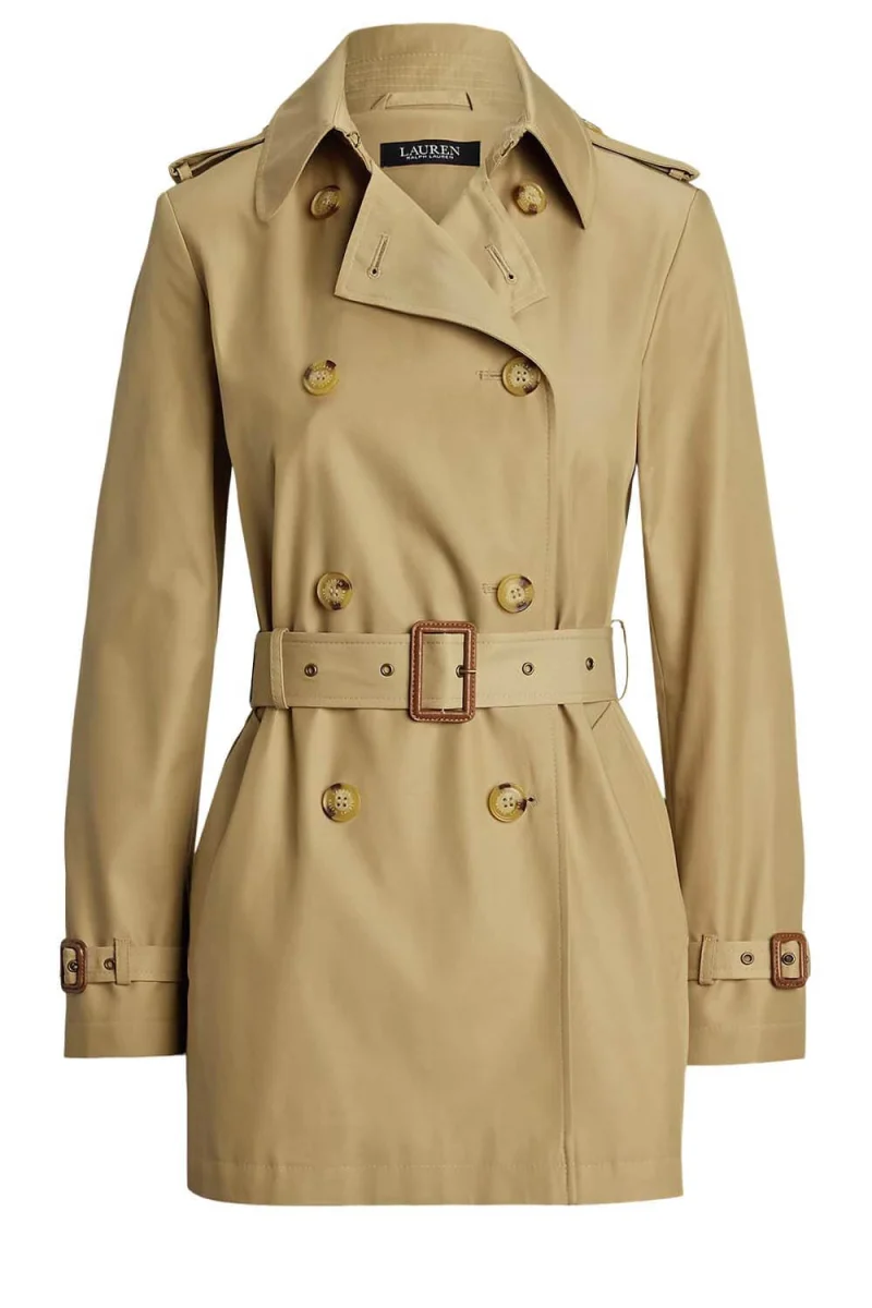 Палто Cotton Blend-Db Blt Trnch 30" 297967126002 270 light beige