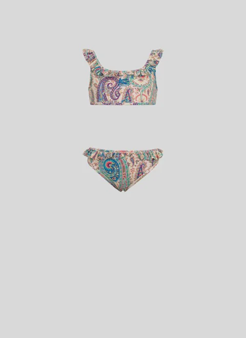 Бански с принт 'Paisley' Etro Kids