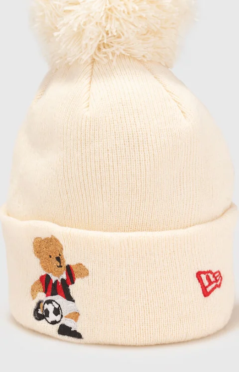 Плетена шапка с бродеря NEW ERA X AC MILAN — снимка 3