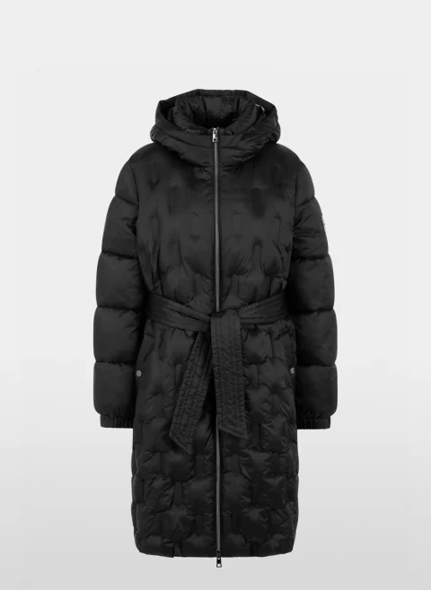 Капитонирано яке с колан Marc Cain Additions — снимка 13